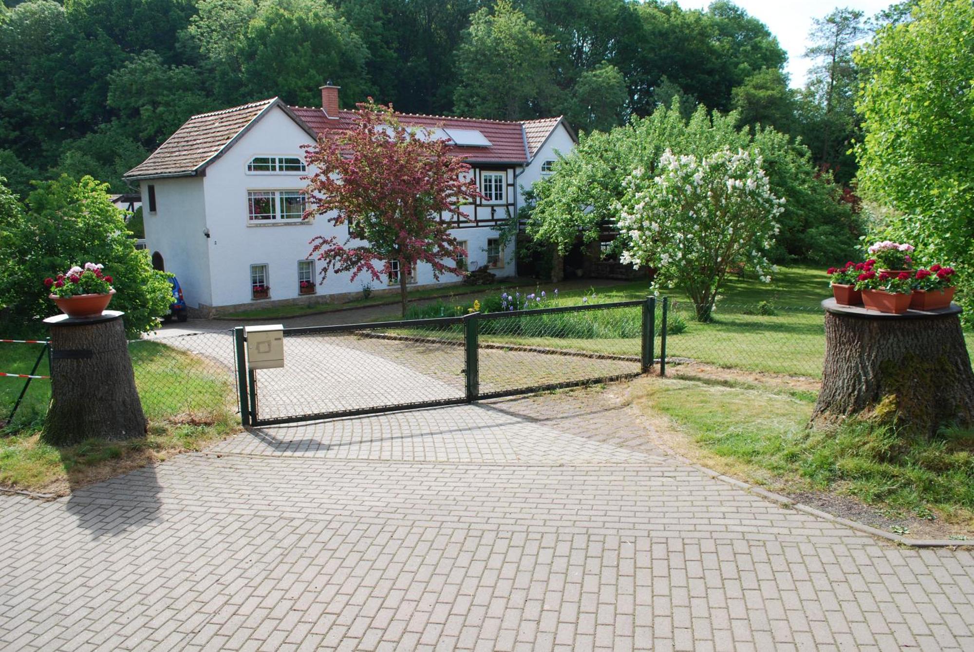 Ferienwohnung Obermuehle Ballstadt Ngoại thất bức ảnh